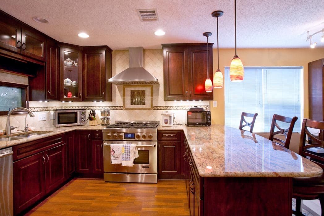 Traditional Kitchen Remodel in Austin, TX by ICS Quality Homes project photo 2